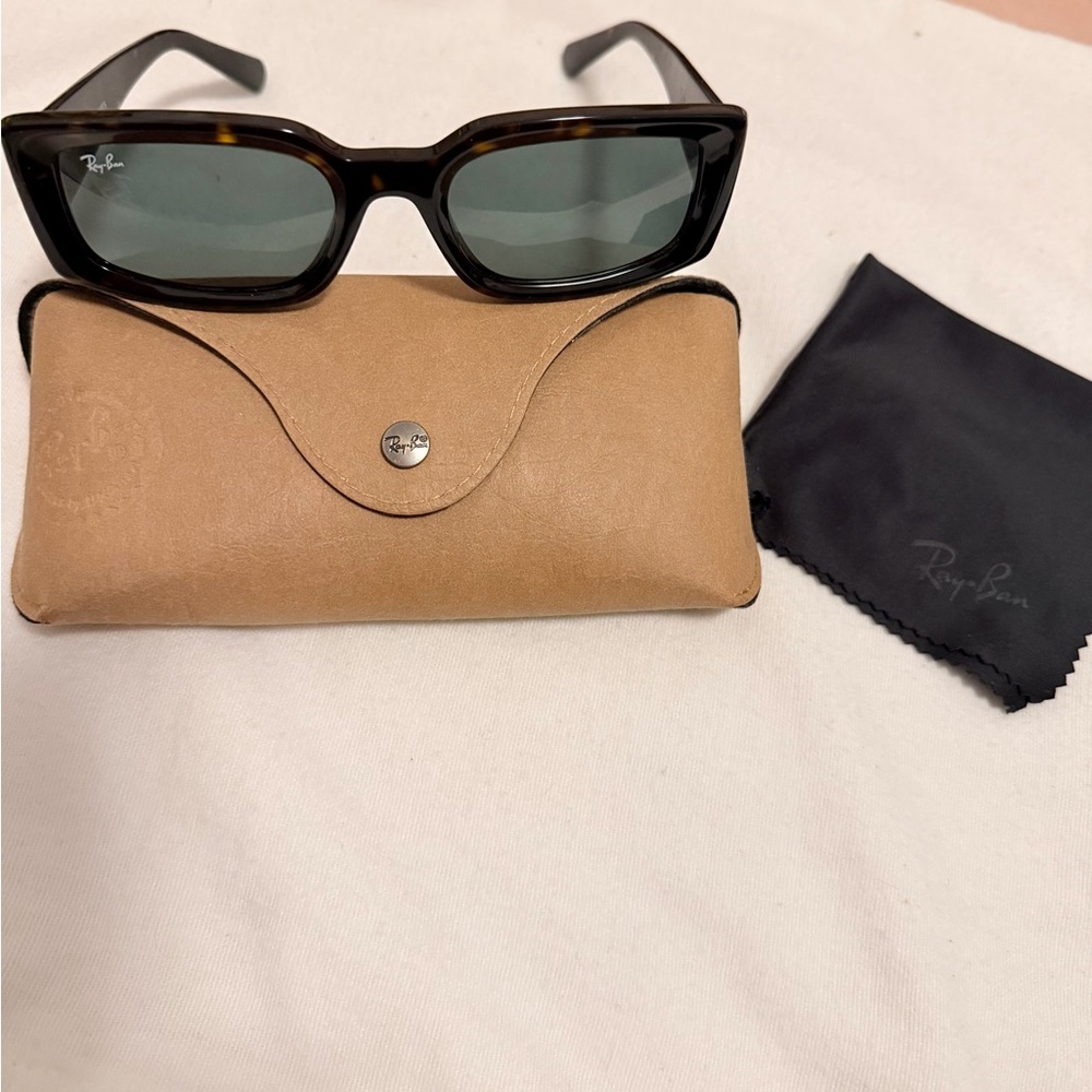 Ray-Ban Dark Tortoise Square Sunglasses